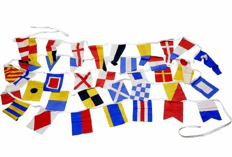 Produktbild von Flaggenalphabet Signalflagge K Für Schiff & Boot