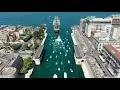 Clip musicale transito nave Vespucci nel canale navigabile di Taranto