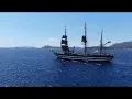 Nave Vespucci – lo spettacolare passaggio al largo dell’isola di Caprera