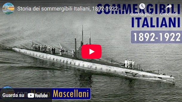 Storia dei sommergibili Italiani, 1892-1922 – LIVE 23