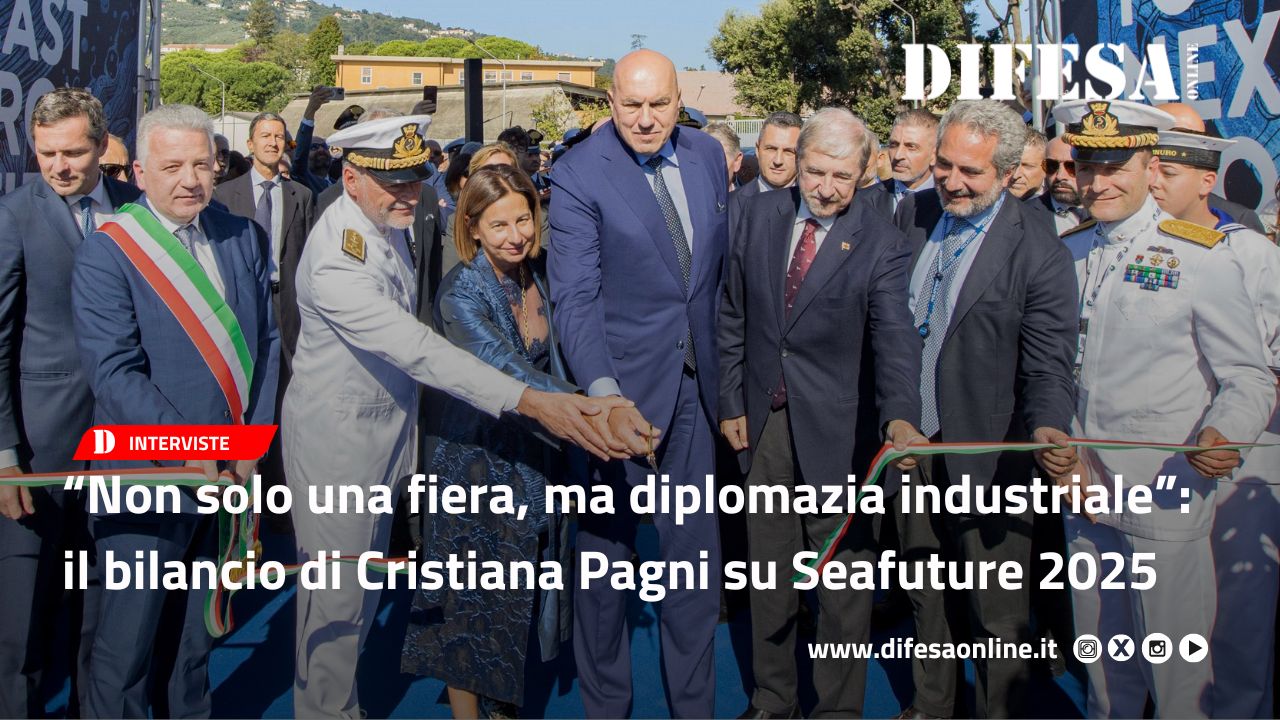 “Non solo una fiera, ma diplomazia industriale”: il bilancio di Cristiana Pagni su Seafuture 2025