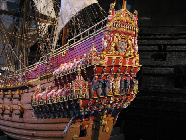 Vasa, storia del più grande vascello svedese che navigò solo per poche miglia