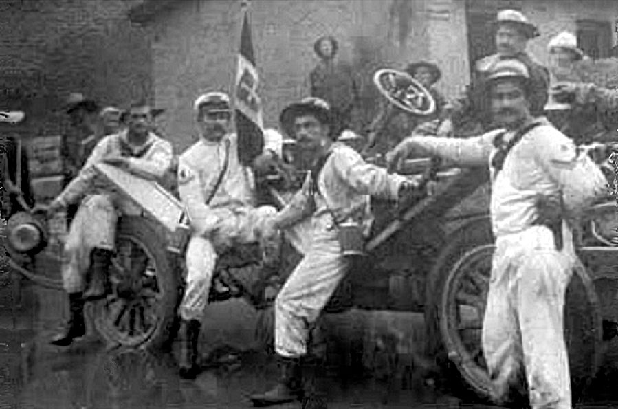 La Regia Marina italiana e la corsa Pechino-Parigi