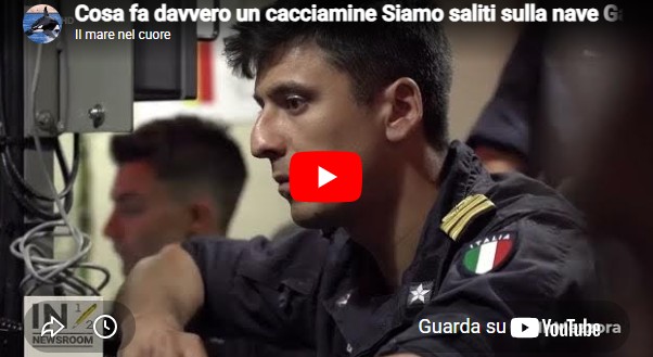 Cosa fa davvero un cacciamine? Siamo saliti sulla nave Gaeta, della Marina militare italiana