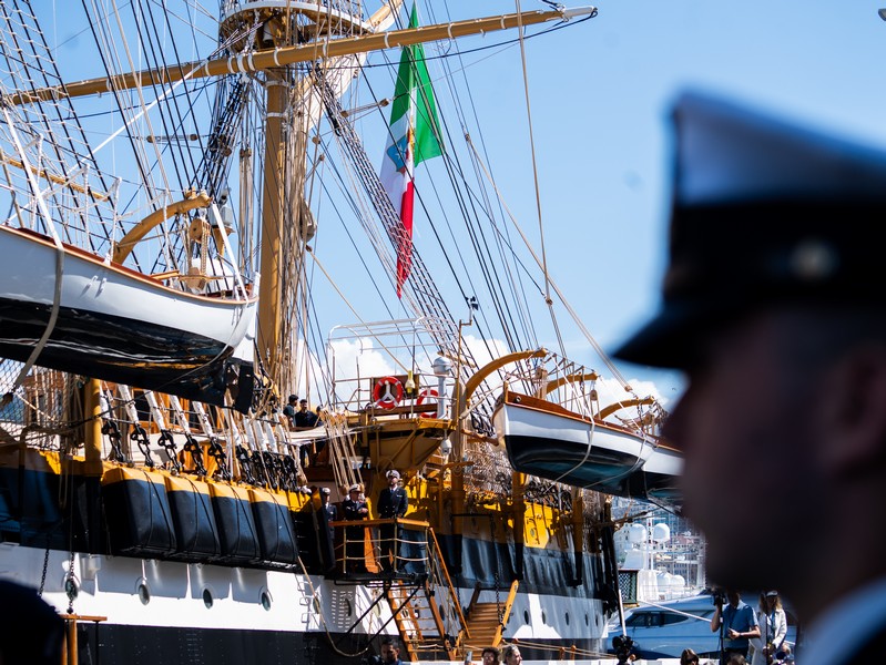 Cerimonia di Partenza Tour Mondiale Vespucci – Campagna in Nord America 2026