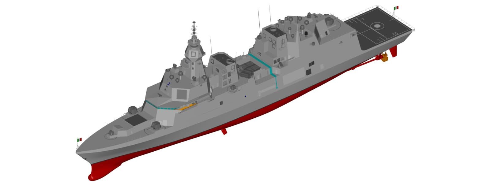 Firmato il contratto per i DDX della Marina Militare