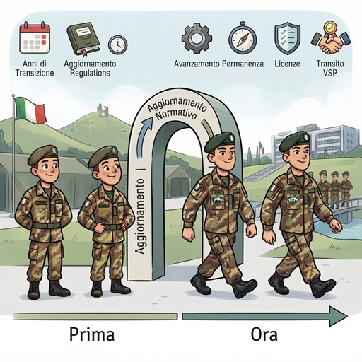 VFP1 e VFP4, nuove disposizioni sullo stato giuridico: le novità della Difesa